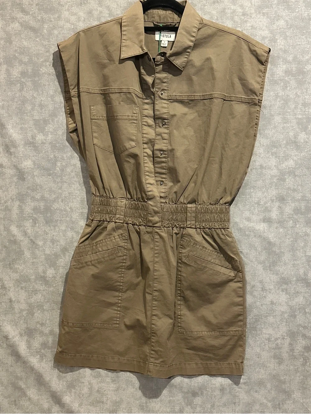 NWT Pistola Rosie Utility Mini Dress Size S